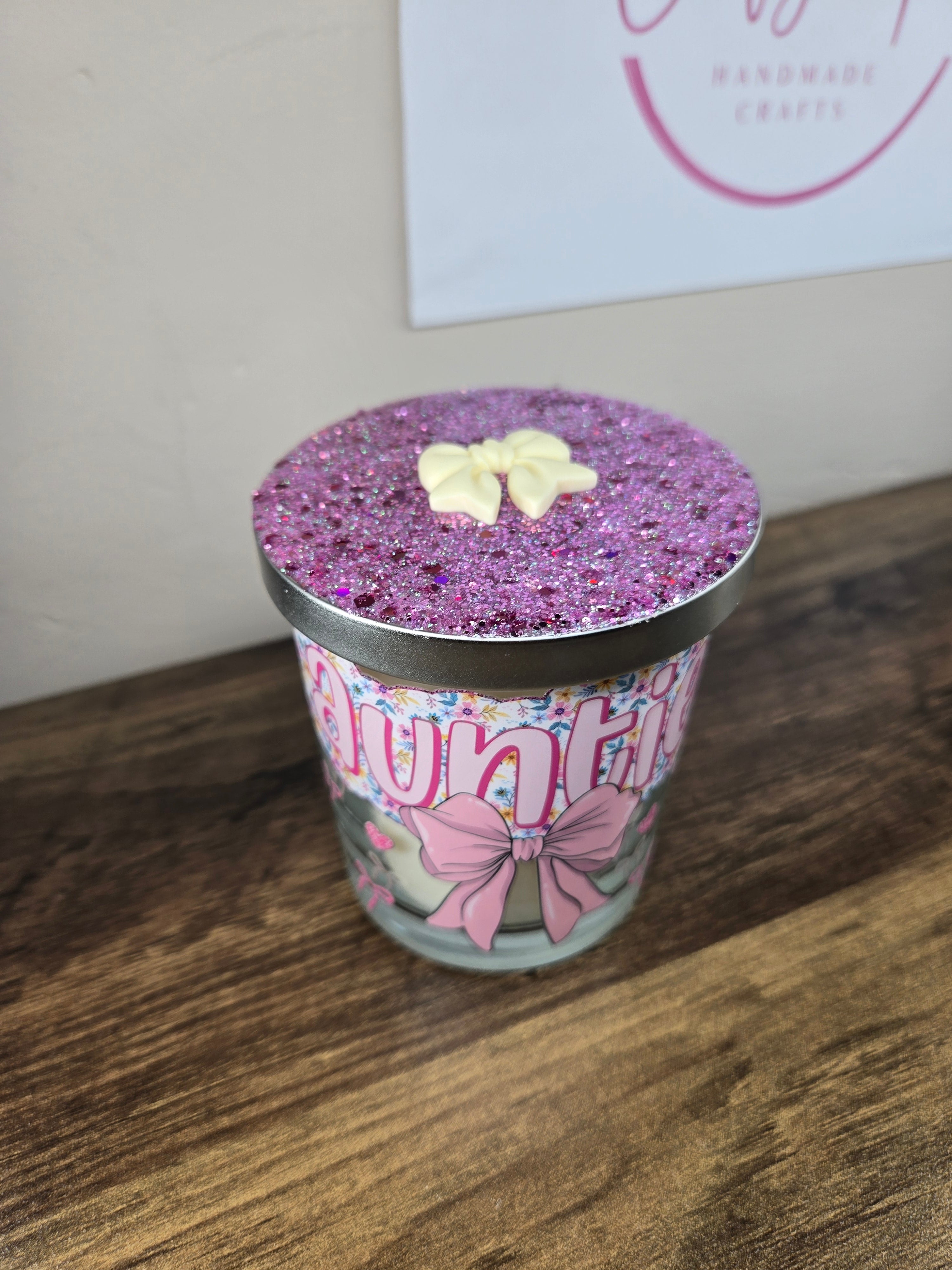 small decorated candles