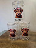 tea coffee sugar cannisters