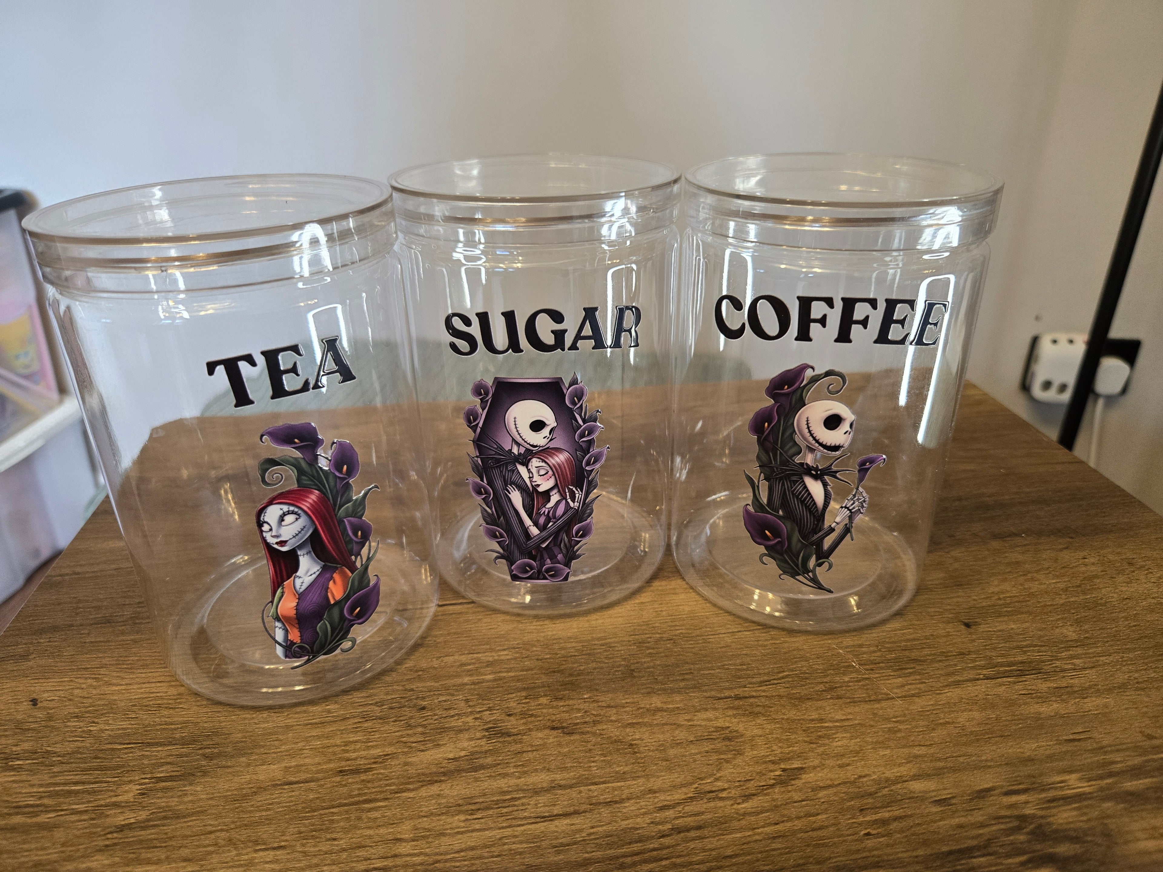 tea coffee sugar cannisters