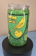 NCFC inspired 16oz acrylic mason jar