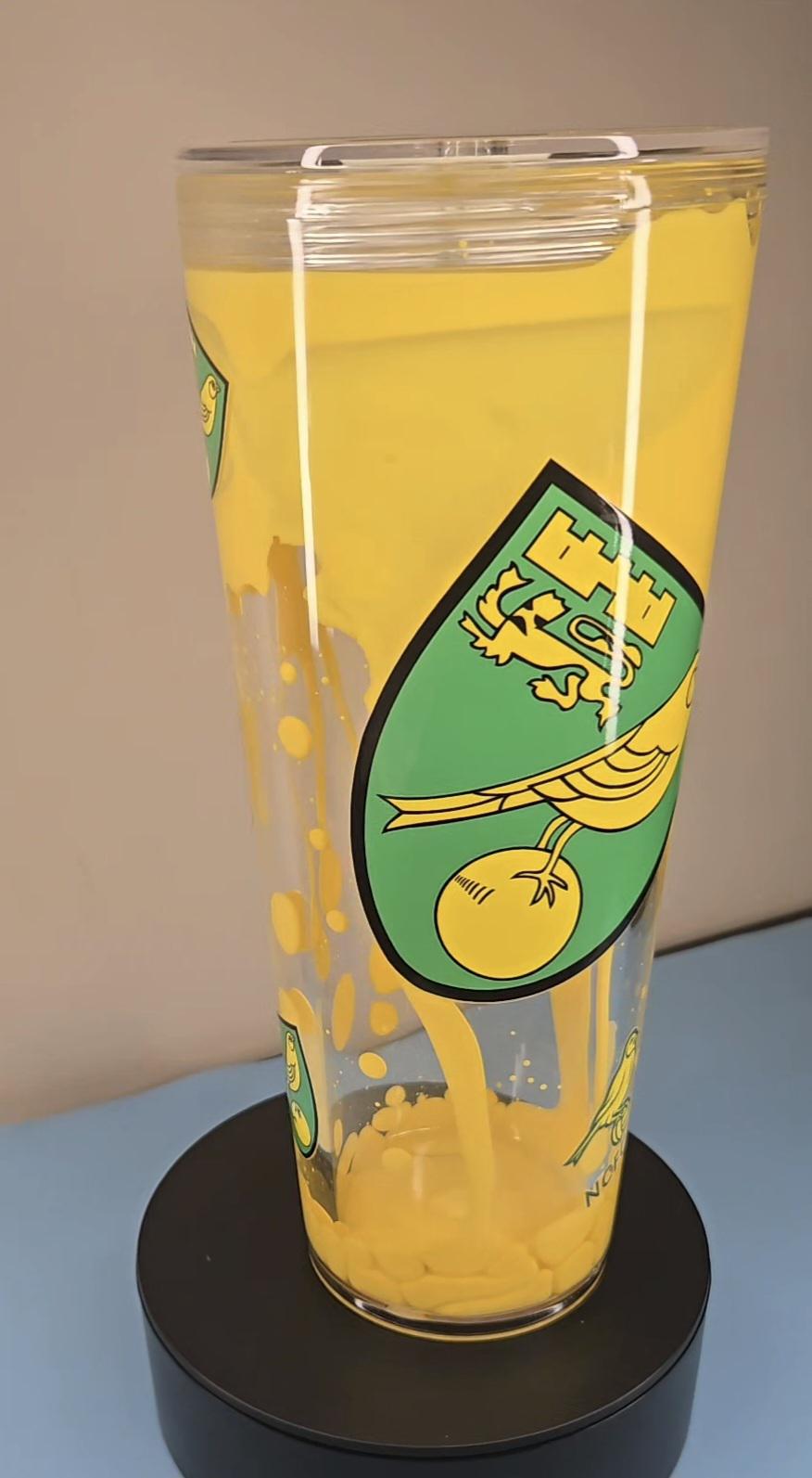 NCFC inspired 24oz lava cup