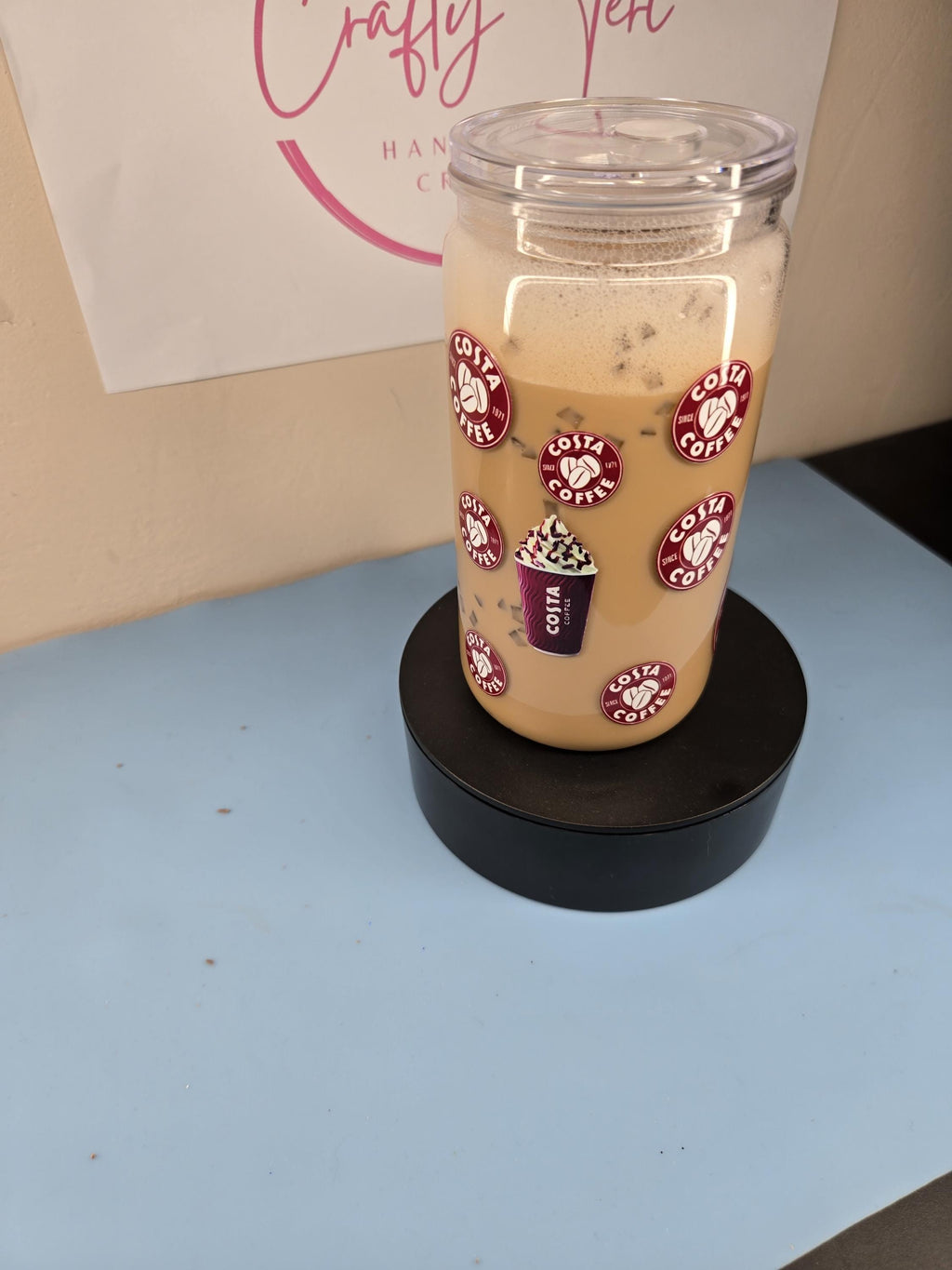 Costa Iced coffee 16oz tumbler