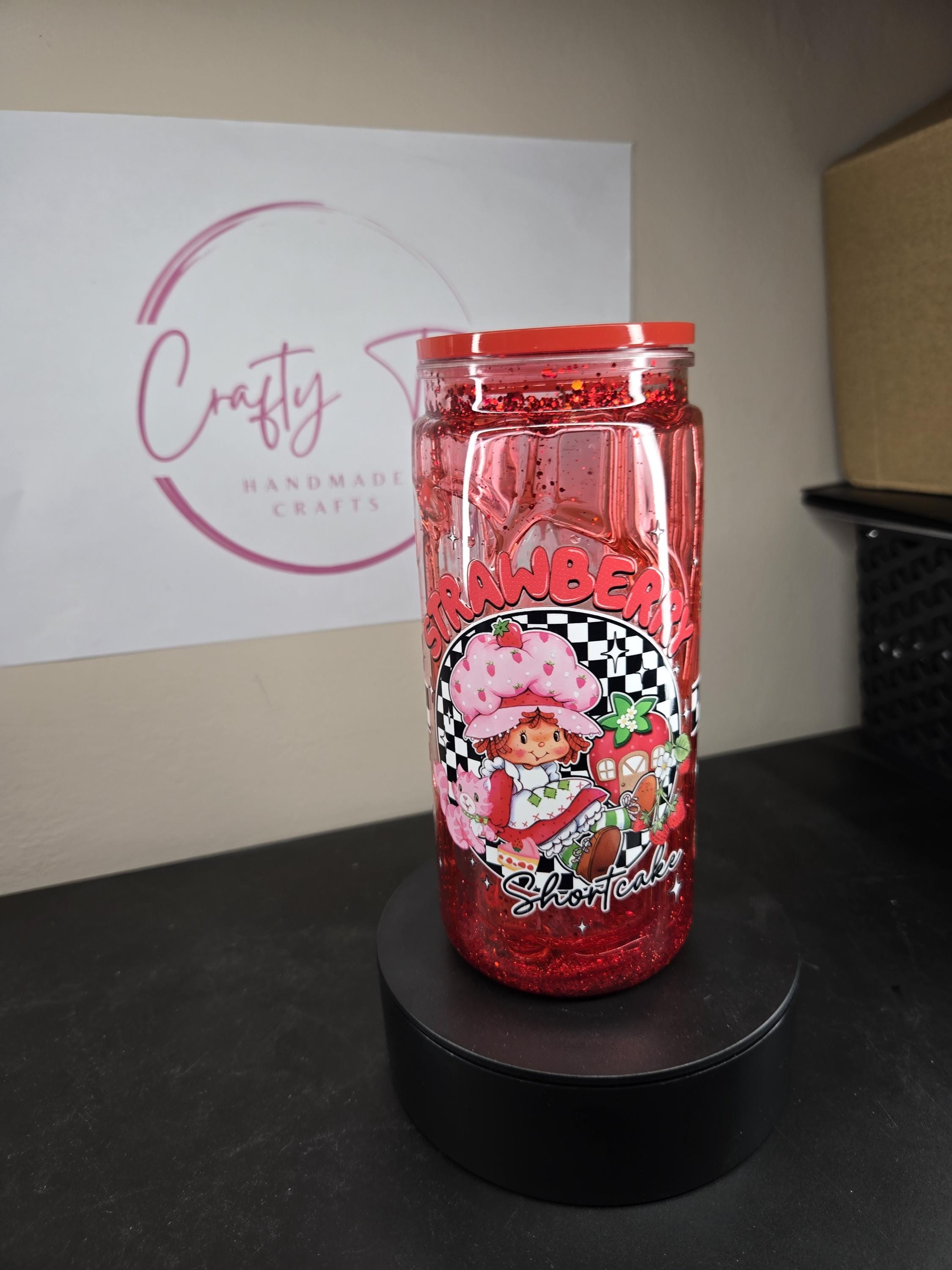 20oz snowglobe cup