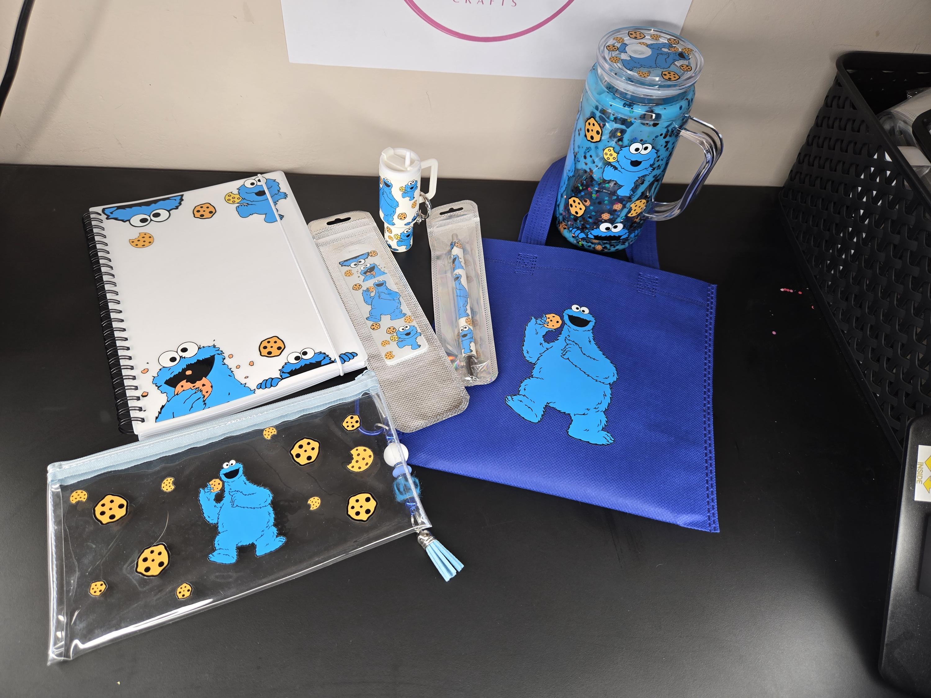 Cookie monster gift set