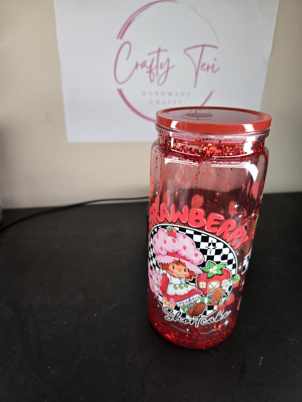 20oz snowglobe cup