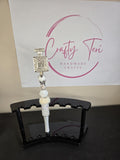 pretty prefume bottle beaded pen