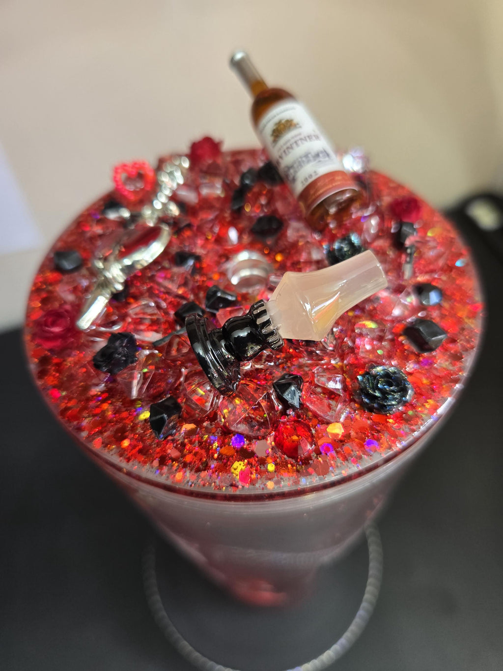 Glow in the dark TVD drip cup