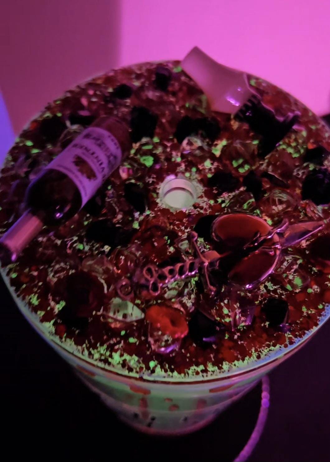 Glow in the dark TVD drip cup