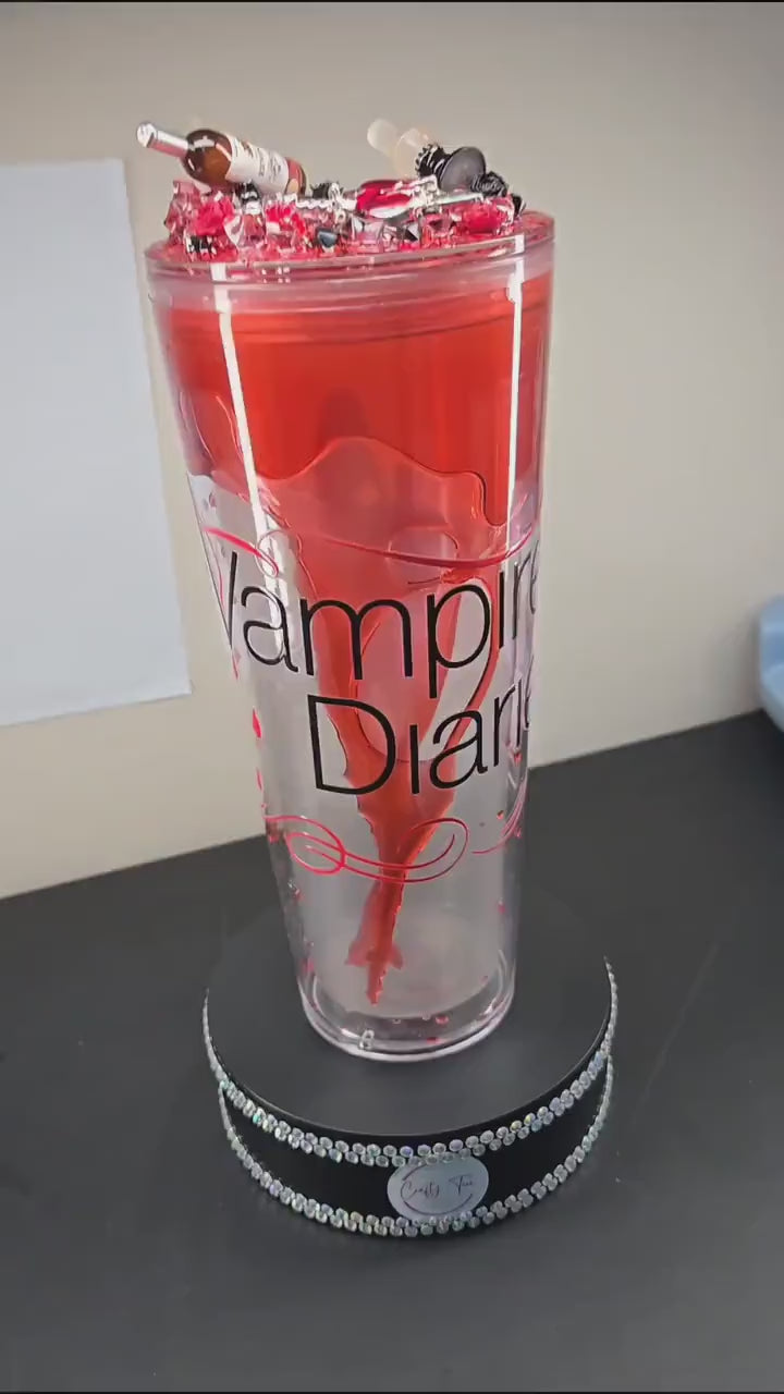 Glow in the dark TVD drip cup