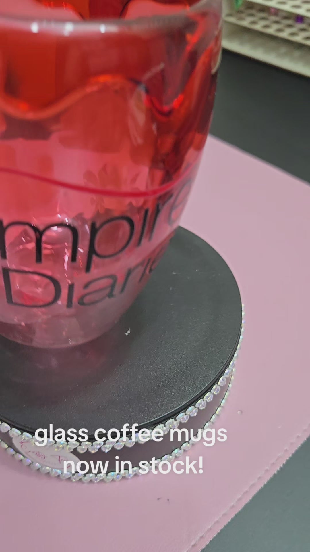 Glass mug vampire diaries