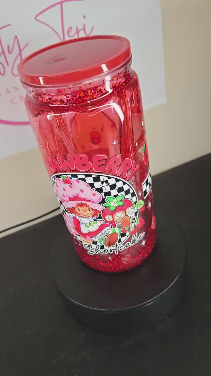 20oz snowglobe cup