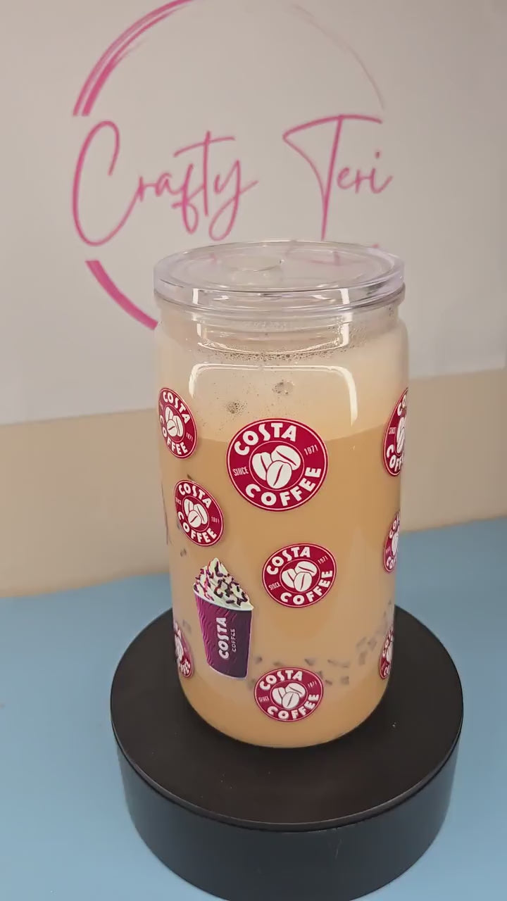 Costa Iced coffee 16oz tumbler
