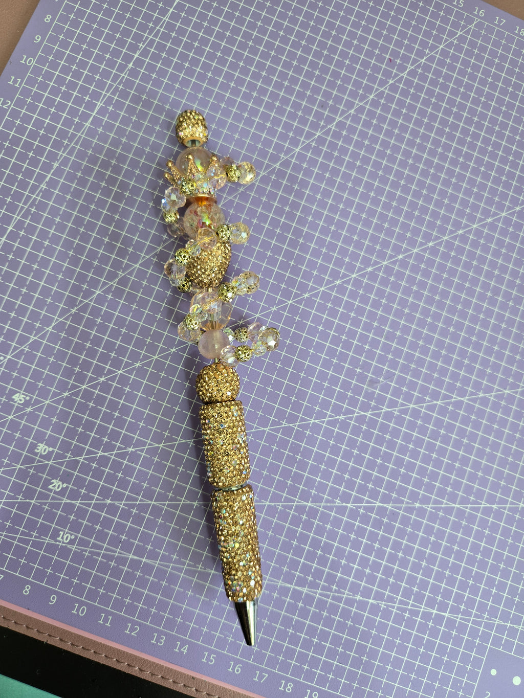 Rose gold spiral
