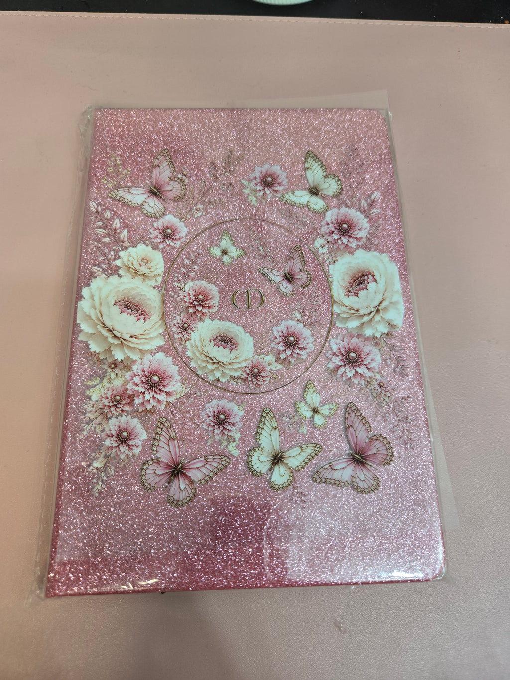 A5 Glitter notebook