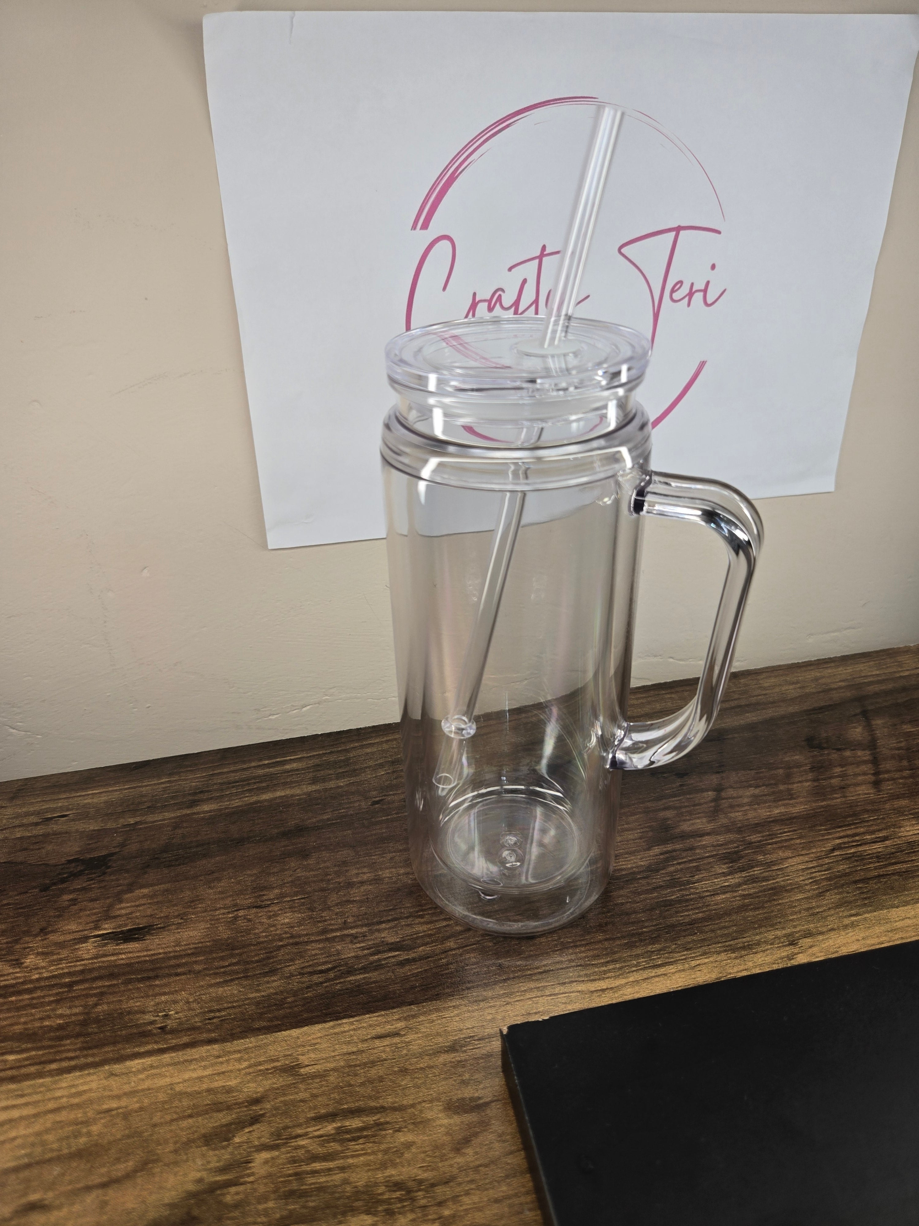 20oz with handle