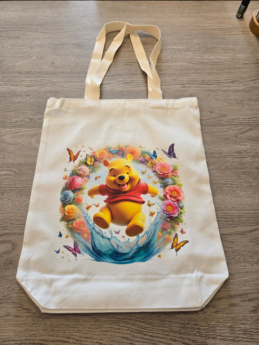 Tote and makeup bag set