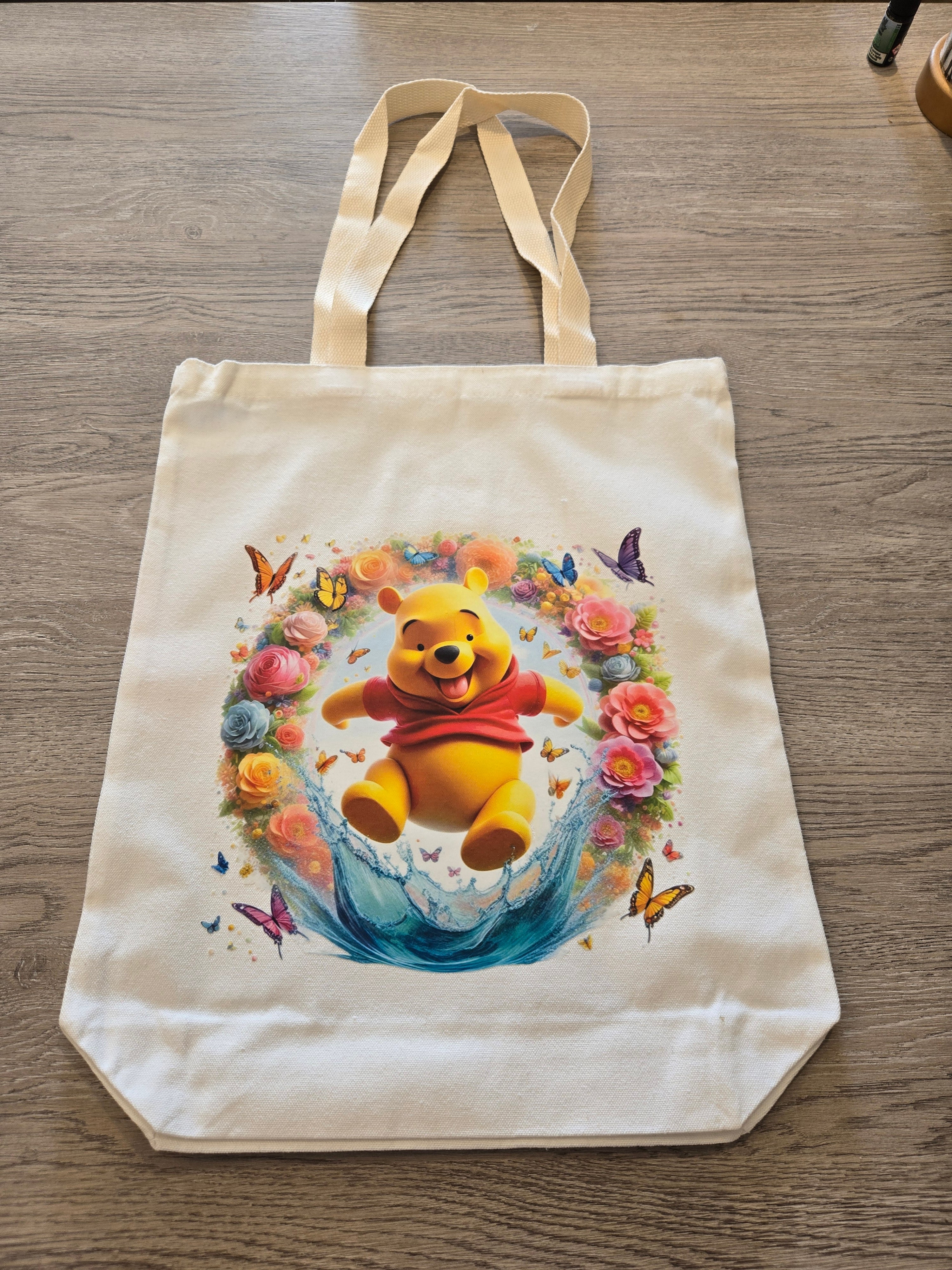 Tote and makeup bag set
